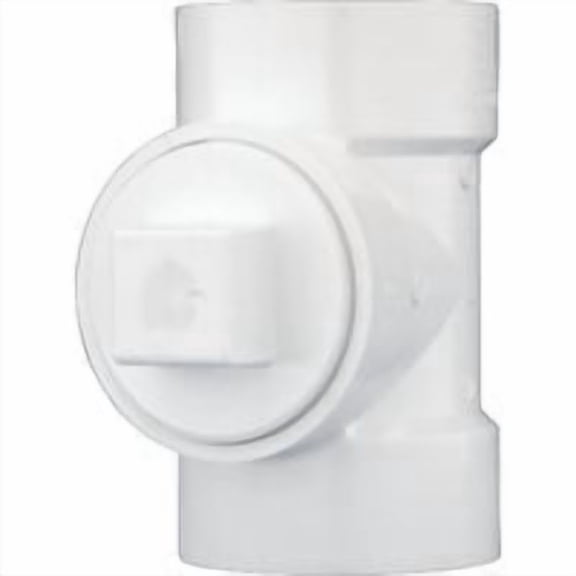 Charlotte Pipe Test Tee with Toe Saver Plug - Pack of 10 Multipack Supply