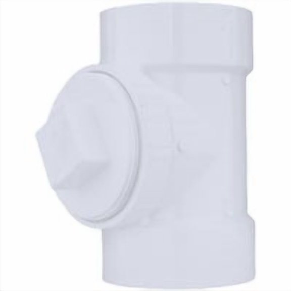 Charlotte Pipe Test Tee with Toe Saver Plug