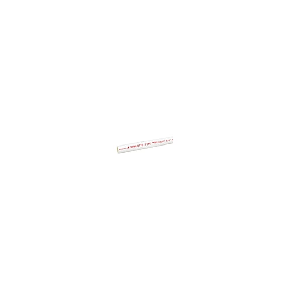 Charlotte Pipe and Foundry PVC04007B0800HA SCH40 PVC Pipe, 3/4" x 20'