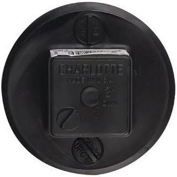 Charlotte Pipe Clean Out Plug Univ ABS001061200HA - 3 In Plastic - One Size Multicolor