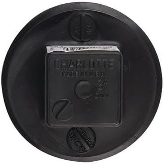 Charlotte Pipe Clean Out Plug Univ ABS001061200HA - 3 In Plastic - One Size Multicolor