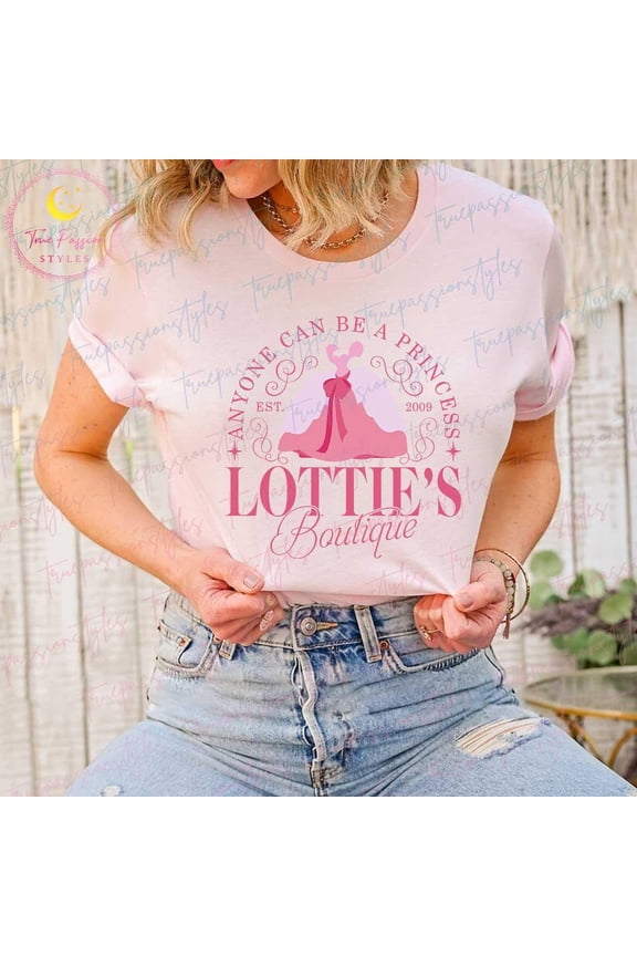 Charlotte Princess and the Frog Shirt, Lottie's Boutique Shirt, Long Sleeve, T-shirt, T-shirt E7247, F2439 All Size S-5Xl