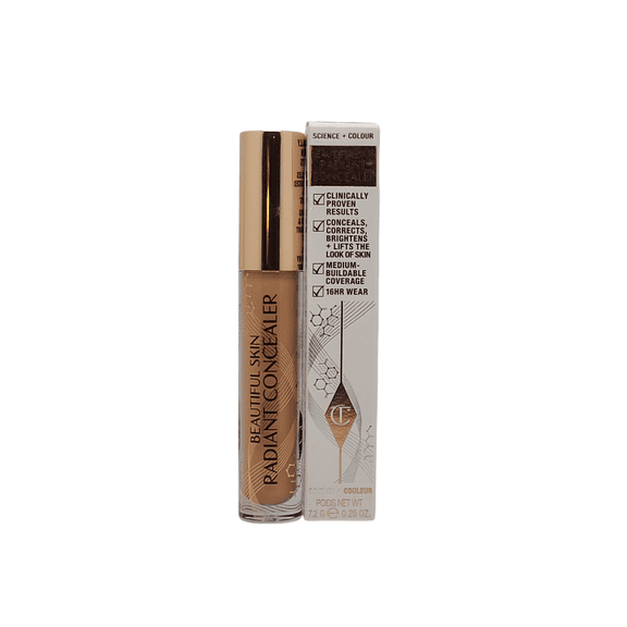 Charlotte Tilbury Beautiful Skin Radiant Concealer 11.75 Tan 0.25oz/7.2g