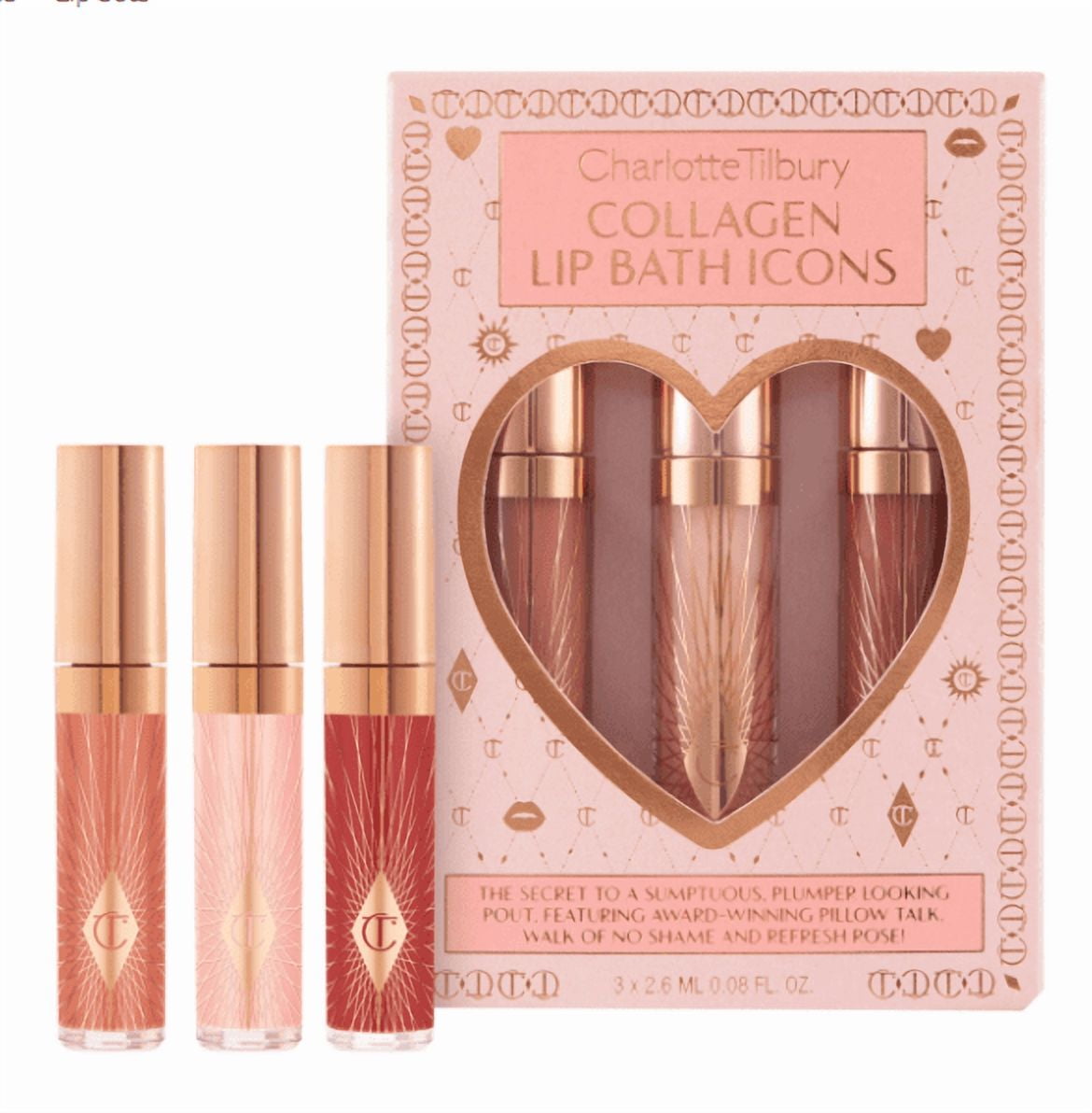Charlotte Tilbury Collagen Lip Bath Icons - Mini Collagen Lip Bath Trio