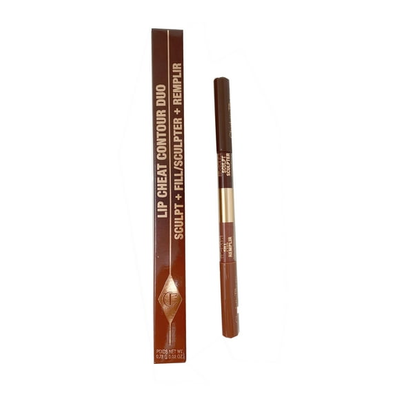 Charlotte Tilbury Lip Cheat Contour Duo Sculpt + Fill - Tan (.02 Oz)