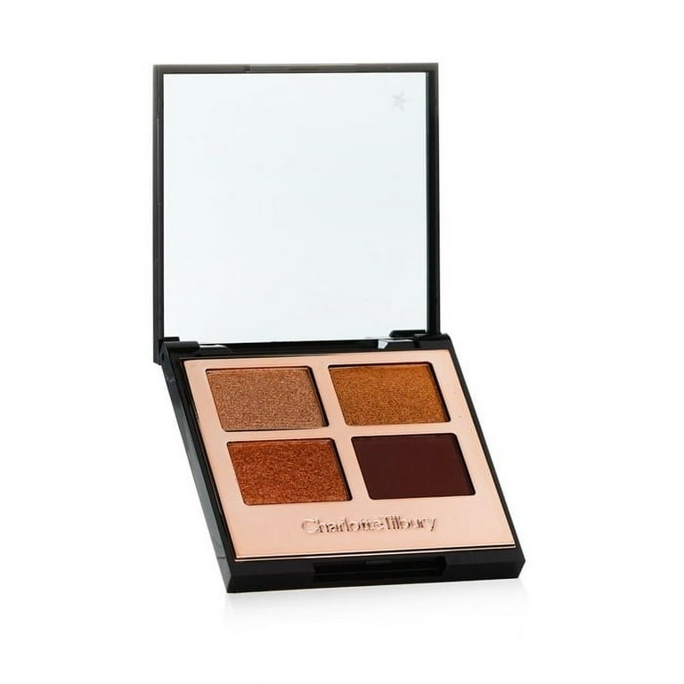【新品】Charlotte Tilbury THE QUEEN OF GLOW Charlotte Tilbury Luxury Eyeshadow Quad, Queen Of Glow, Silky