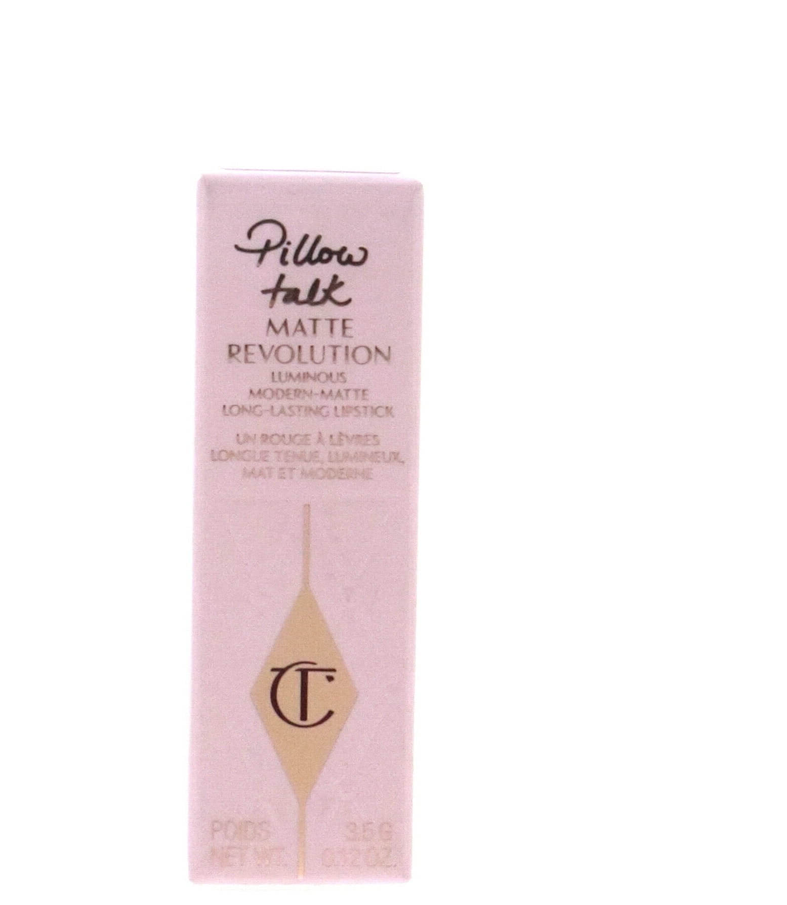 Charlotte Tilbury Matte Revolution Lipstick, Pillow Talk, 0.12 oz