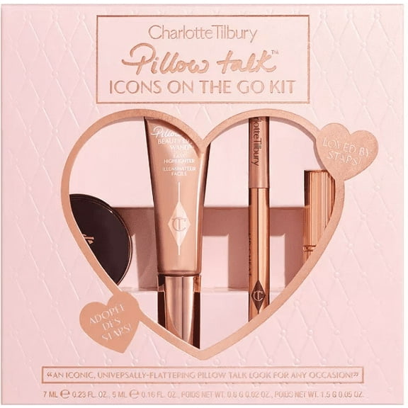 Charlotte Tilbury Pillow Talk Icons On The Go Kit for Valentines Day