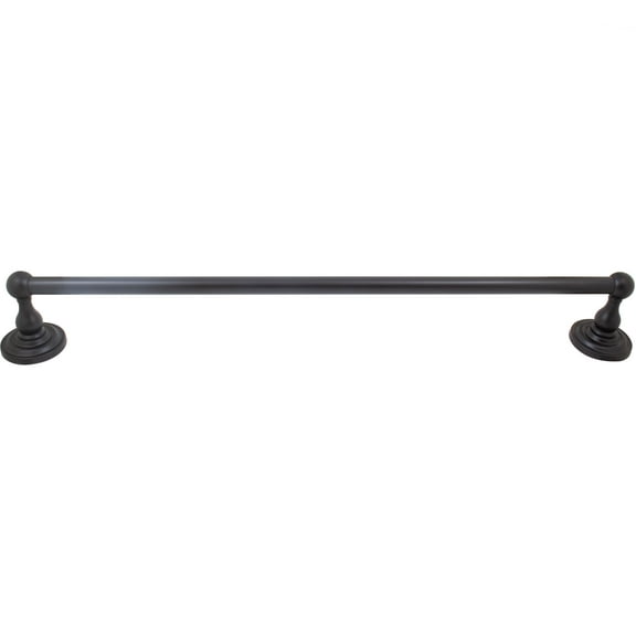 Charlotte Towel Bar, 30 Inches, Matte Black by Stone Harbor Hardware