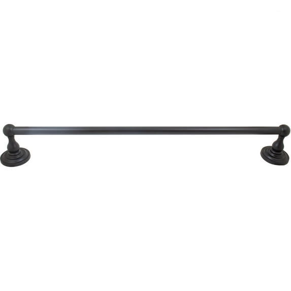 Charlotte Towel Bar, 30 Inches, Matte Black by Stone Harbor Hardware