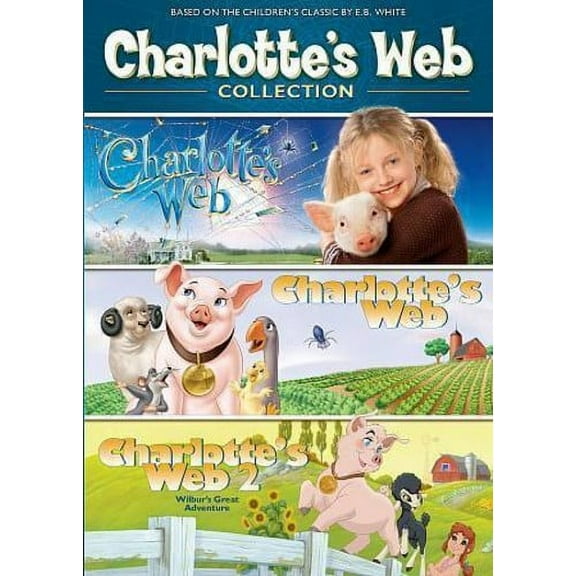 Charlotte's Web 3-Pack (DVD), Paramount, Kids & Family