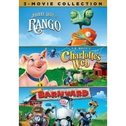 Charlotte’s Web / Barnyard / Rango (DVD), Paramount, Kids & Family