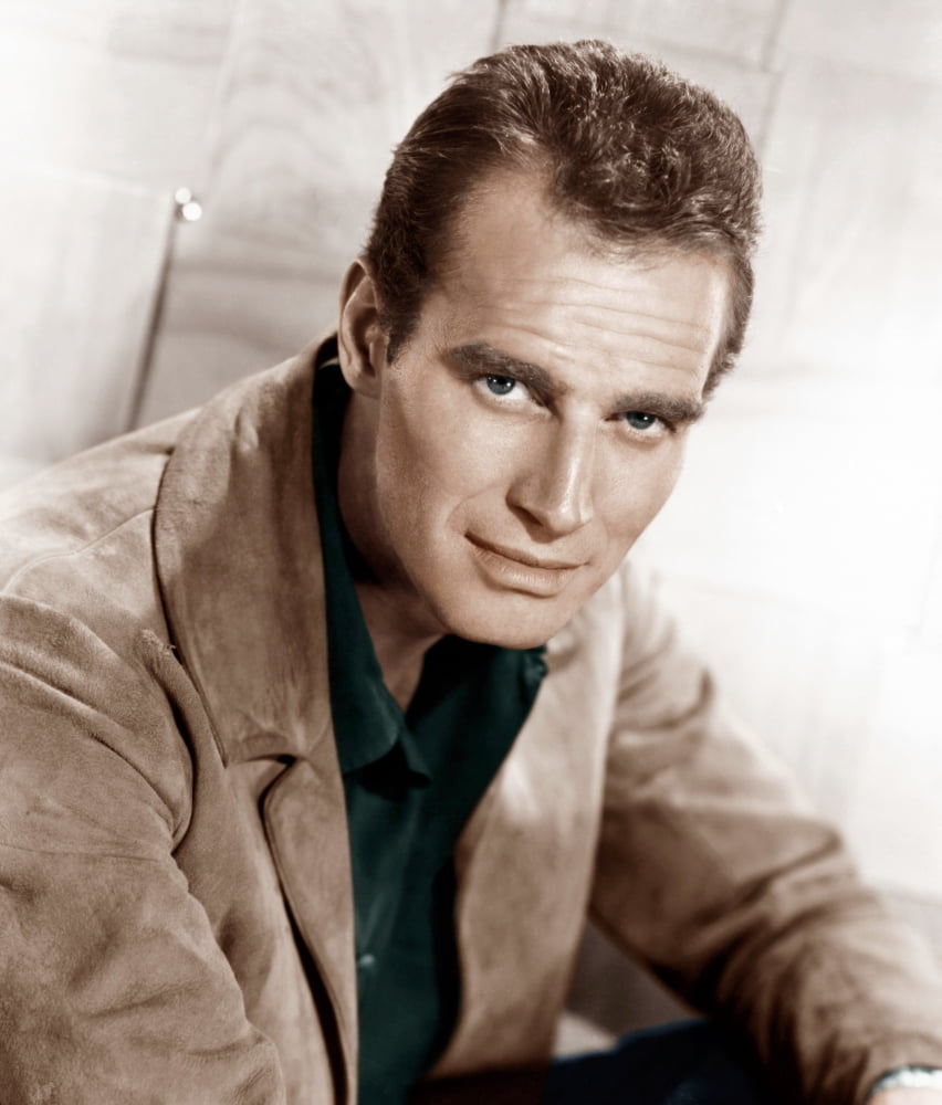 Charlton Heston Canvas Art - (16 x 20)