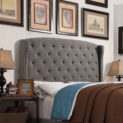 Charlton Home Rawlinson Upholstered Panel Headboard