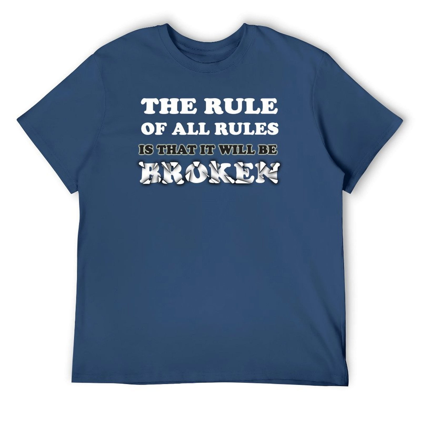 Charlylifestyle Broken Rules Sayings Funny S Humor CottonShort Sleeve T