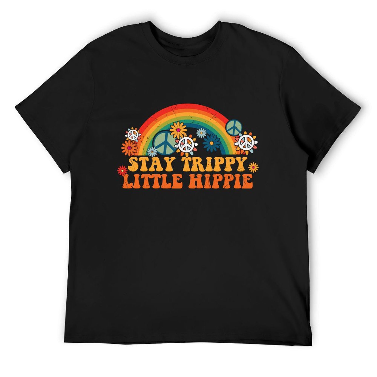 Tribal Hippie Trippy Men's Short Sleeve Shirt