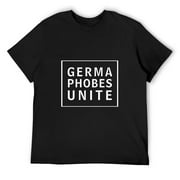 Charlylifestyle Funny Germaphobes Unite Pandemic Meme Short Sleeve T-shirt for Men and Women