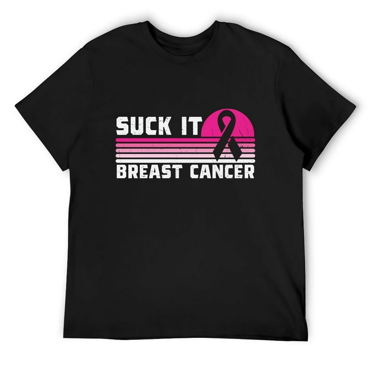Charlylifestyle Funny Suck It Breast Cancer Cancer Warrior Tshirts - Main Image