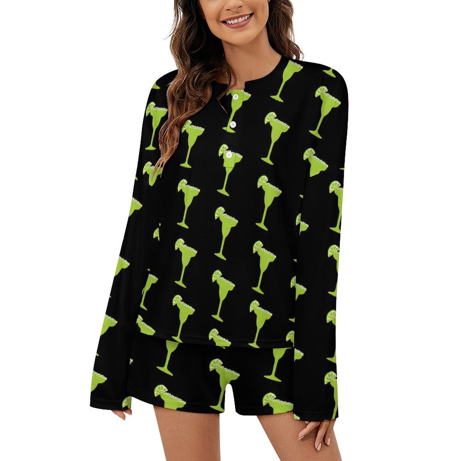 Margaret Short 2pcs Pajama Set