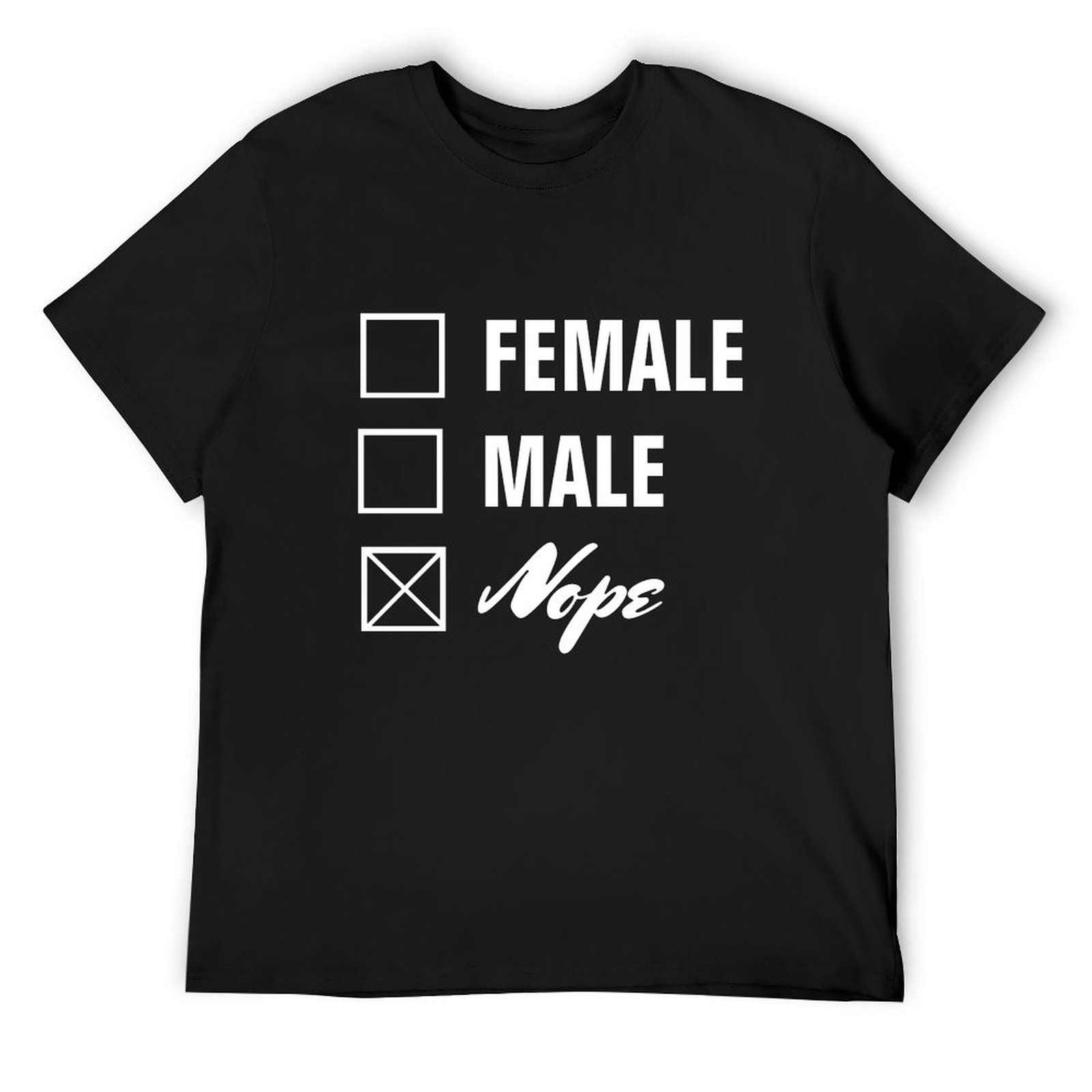 Charlylifestyle Non Binary Gender Checklist White Text Short Sleeve T charlylifestyle-non-binary-gender-checklist-white-text-short-sleeve-t