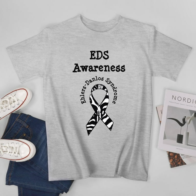 Ehlers Danlos Syndrome Awareness Ribbon T-Shirt Ehlers Danlos Syndrome Awareness Ribbon T-Shirt