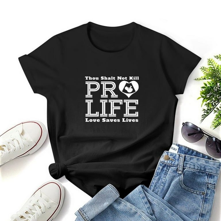 Choose Life Pro Life March T-Shirt Choose Life Pro Life March T-Shirt