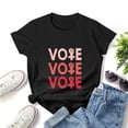 thumbnail image 1 of Charlylifestyle Unisex Vote Like A Feminist Short Sleeve T-shirt for Men and Women, 1 of 6