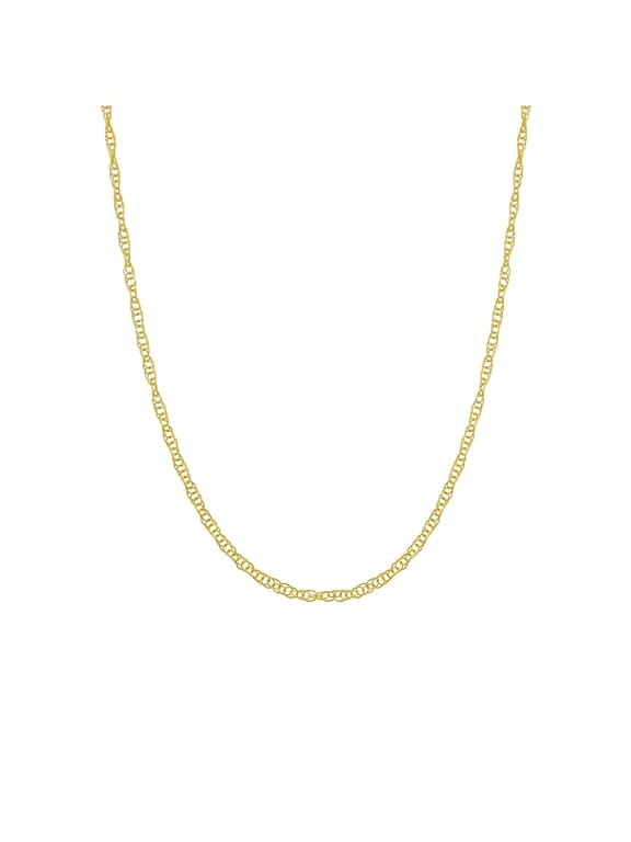 - Gold 18 Inch 1.2MM Cable Chain Necklace - 14 Karat Solid Gold
