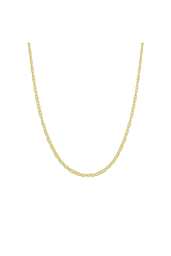 - Gold 20 Inch 1.2MM Cable Chain Necklace - 14 Karat Solid Gold