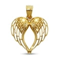 thumbnail image 1 of Charm America - Gold Angel Wings Charm - 10 Karat Solid Gold, 1 of 5