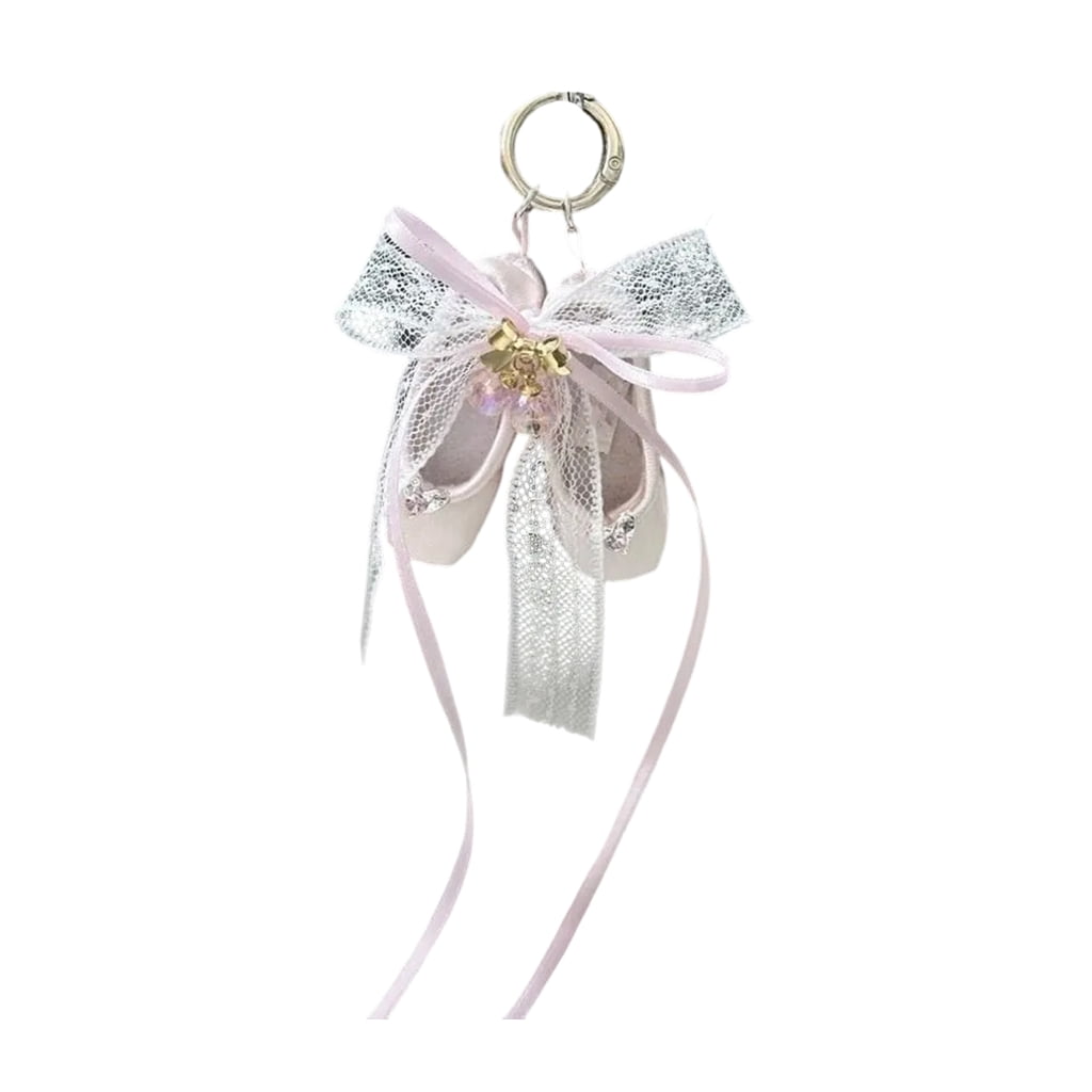 Charm Ballet Key Holder Accessory Multipurpose with Sturdy Ribbon ...
