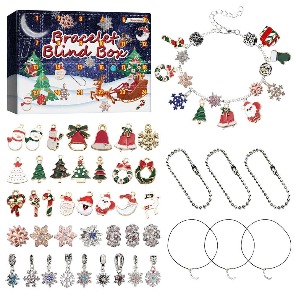 Charm Bracelet Advent Calendar 2025, Christmas Advent Calendar