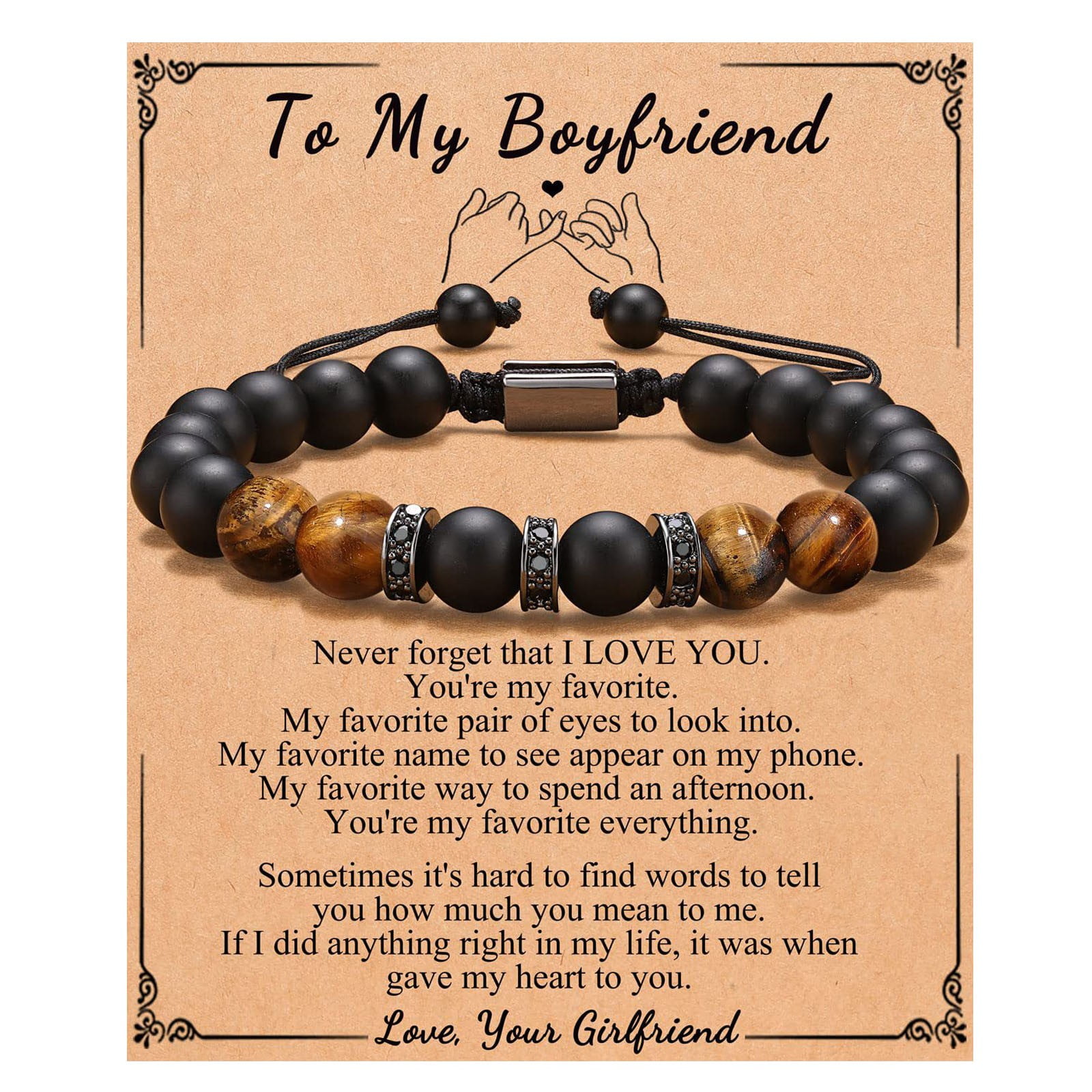 Bracelets to make for your boyfriend best sale