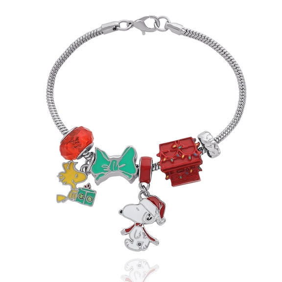 Charm Bracelets for Women 7" Official Peanuts Snoopy