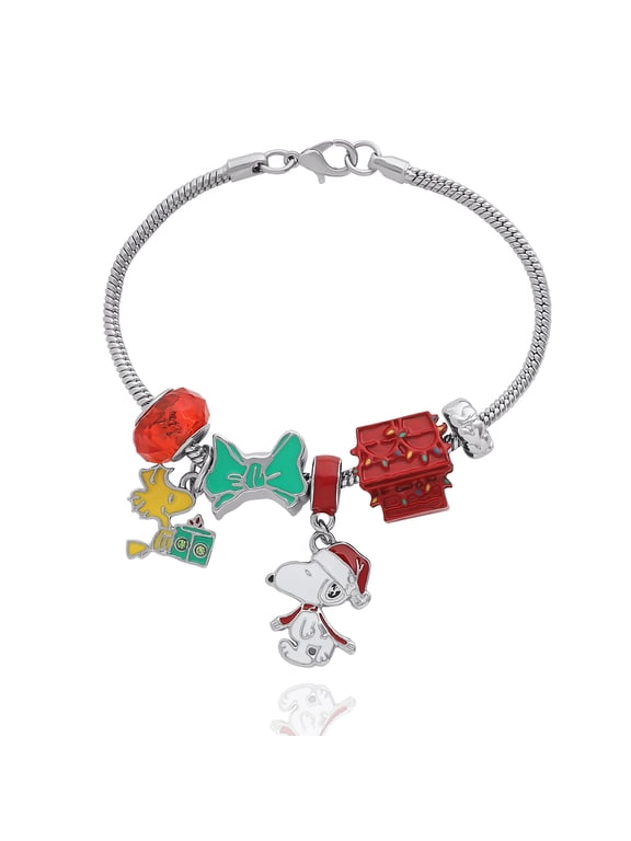 Charm Bracelets for Women 7" Official Peanuts Snoopy