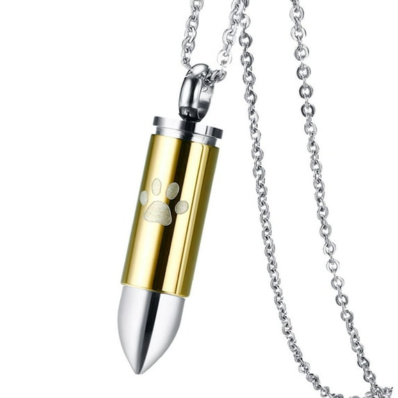 Charm Cute Shaped Ash Urn Keepsake Cremation Pendant Necklace 50cm Women Men