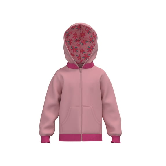 Charm Dark Pink - Girls Hoodie