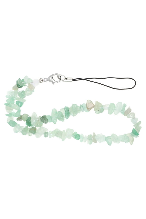 Charm Lanyard Wrist Strap Stones Wristlet String Wrist Lanyard Cell Keychain Car Hanging Ornament for Mobile Bag Auto Key