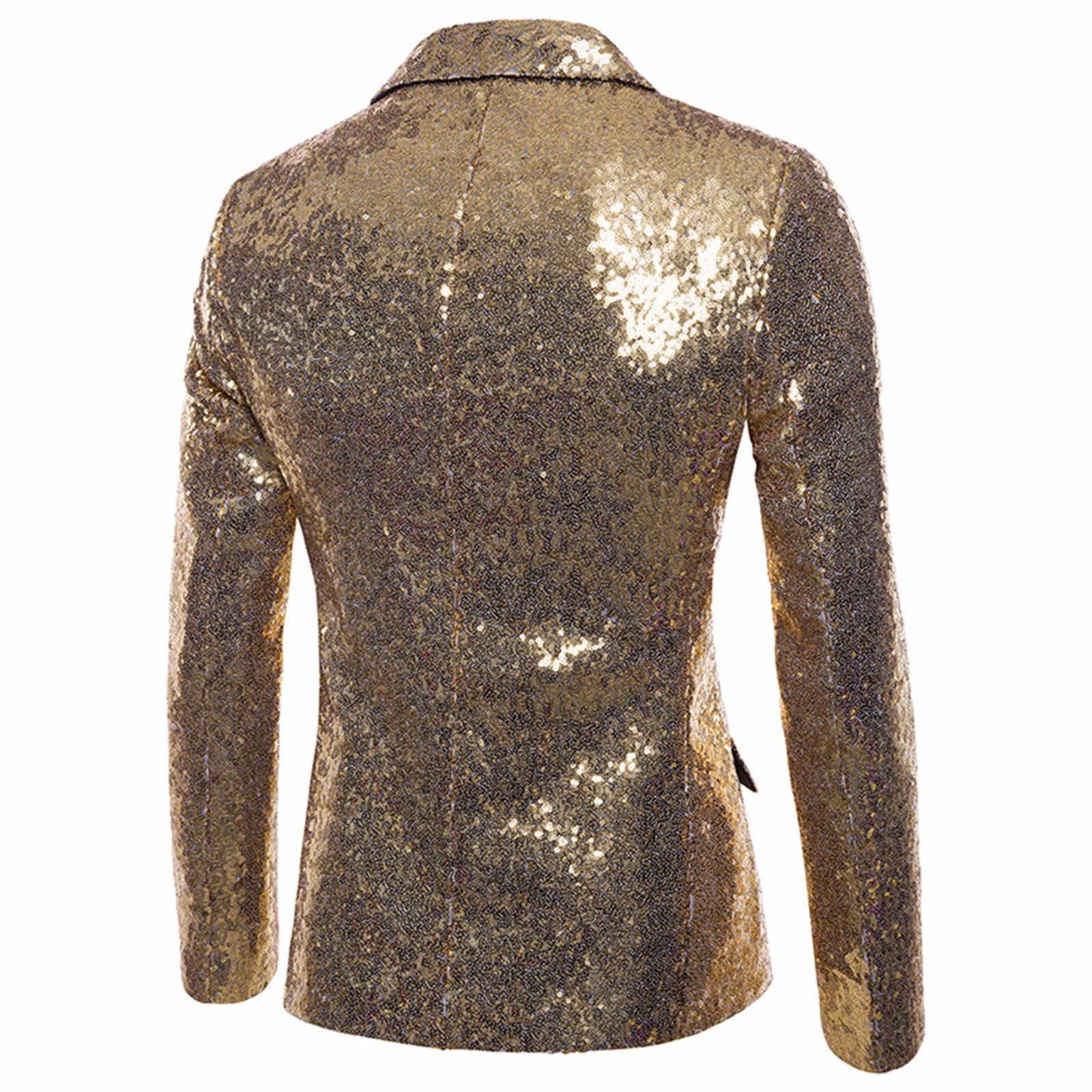 2023-Nieuw- Charm Heren Casual One Button Fit Suit Jas Jas Sequin Party 2023-Nieuw- Charm Heren Casual One Button Fit Suit Jas Jas Sequin Party