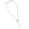 thumbnail image 1 of Charm Necklace Adjusting Metal Chain Necklace Alloy Texture Unique Necklace, 1 of 8