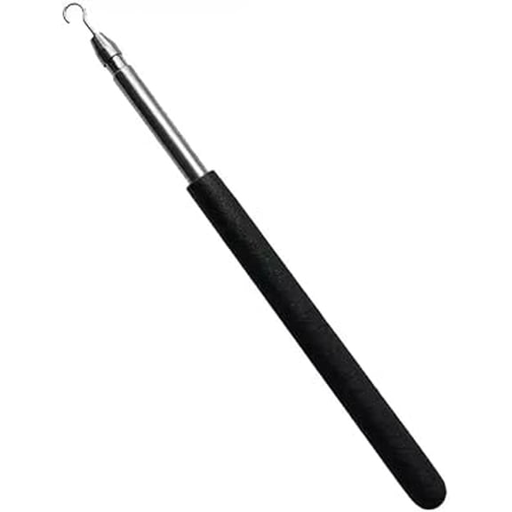 Charm Opener Retractable Bracelet Helper Tool – Easy Jewelry Hook Clasp Assistant – Adjustable Bracelet Fastener for Women – Jewelry Aid for Necklaces, Bracelets & Zippers – Black