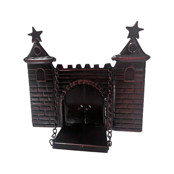 Charm Wall Mounted Candle Holders With Intricate Castles Designs