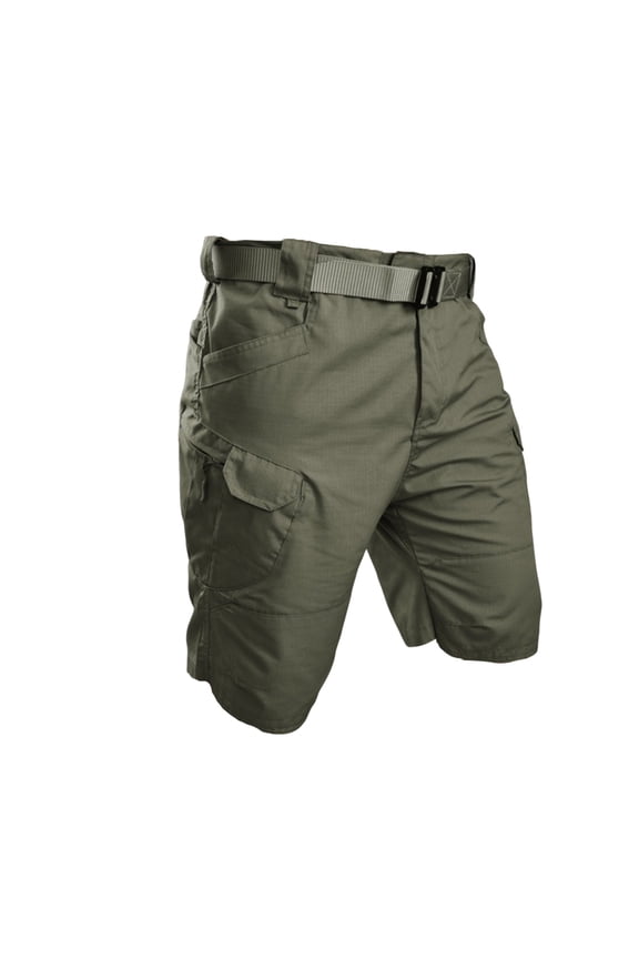 Men Tactical Shorts Military Style Lightweight Quick Dry Ripstop Cargo Shorts with Multi Pockets and Adjustable Waistband for Outdoor Activities Green 4XL