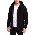 thumbnail image 1 of CharmCyan Men's Loose Leisure Hooded Hood Hoodie Black L, 1 of 1