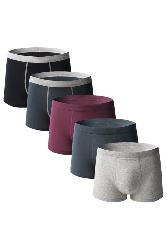 Men's Soft Stripe Splcing Briefs Underpants Knickers Shorts Sexy Underwear