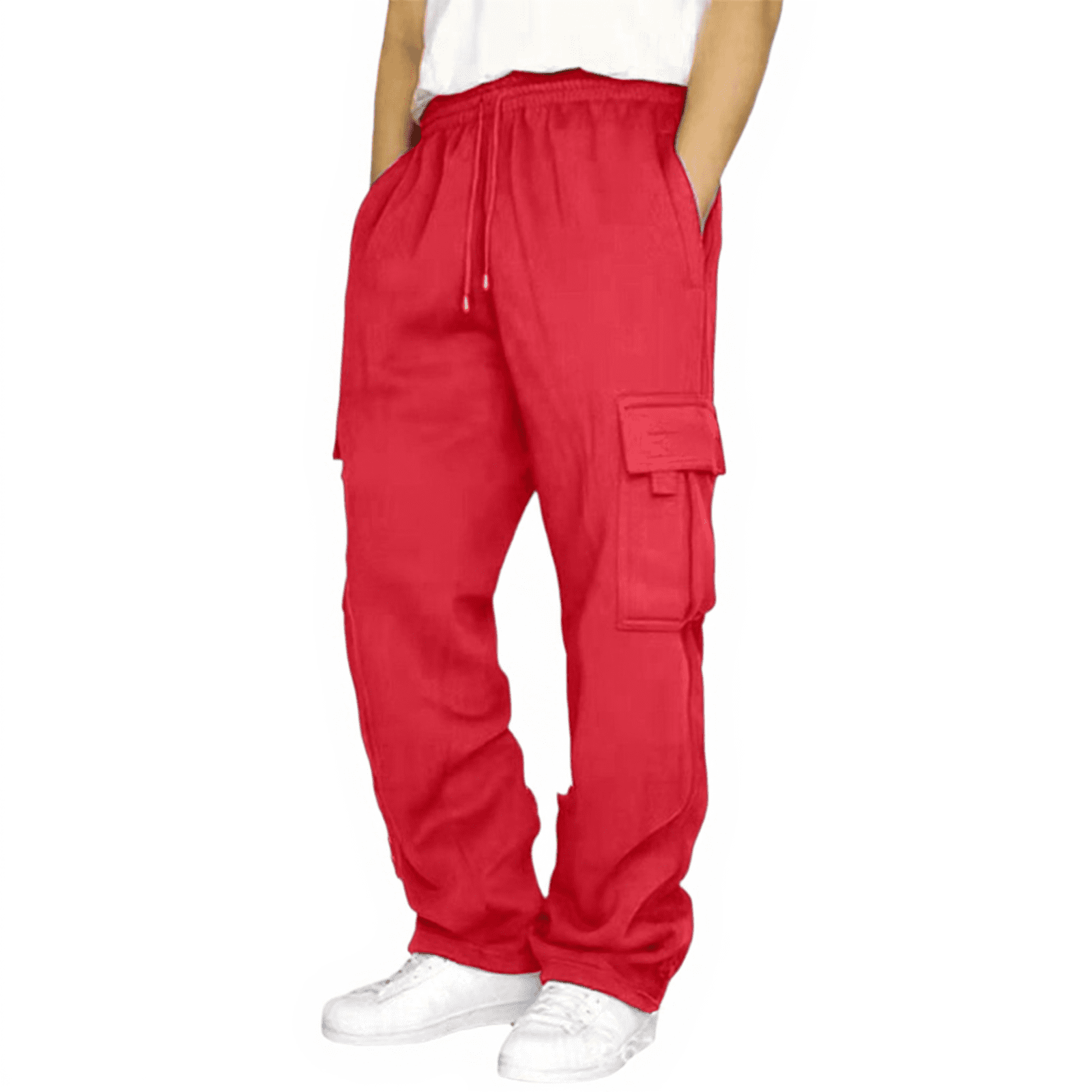 Casual Callings Drawstring Waist Pocketed Oversized Cargo Pants