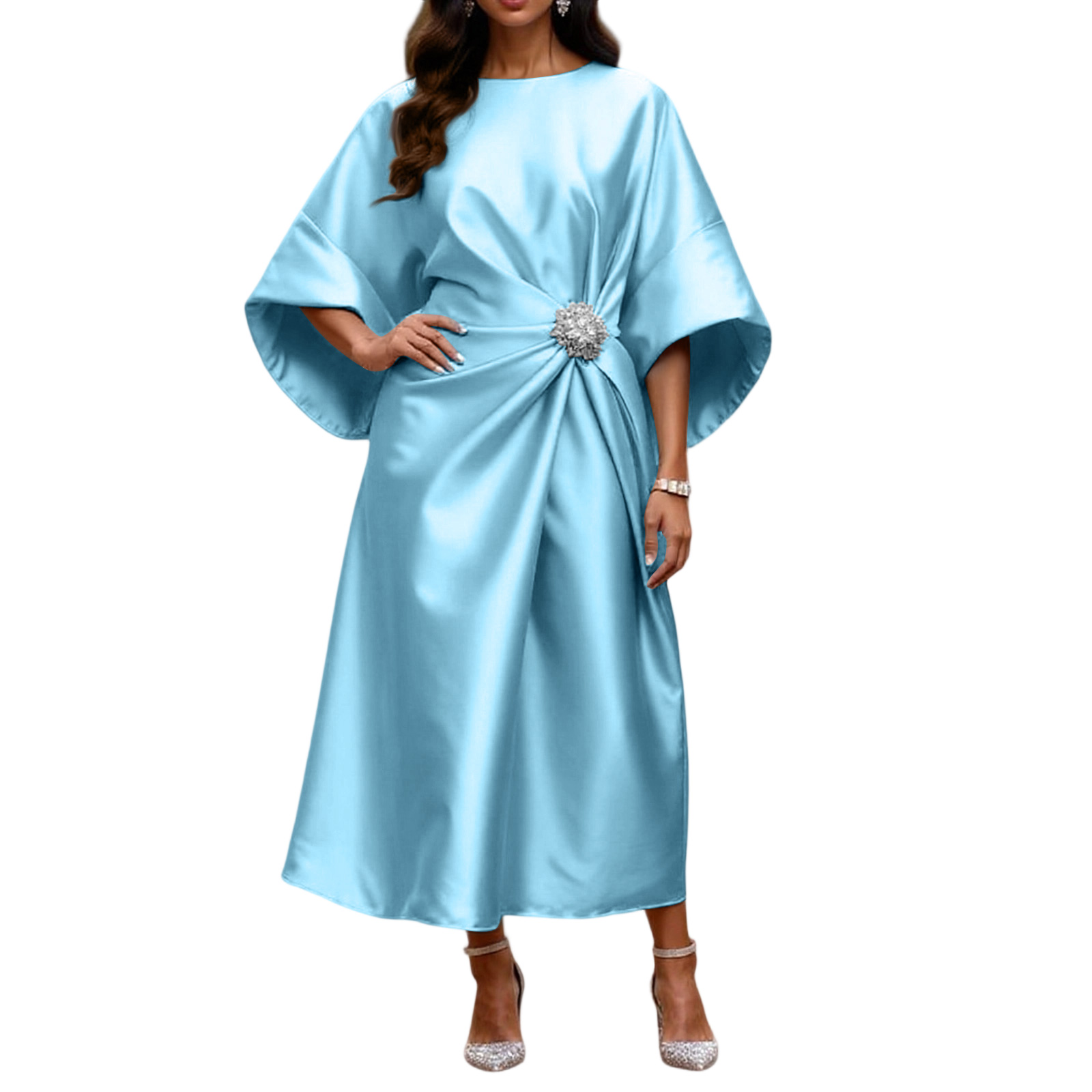 Elegant Gala Dinner Dress Women's Elegant Satin Evening Long Dress |  Luxurious Formal Gown For Galas & Weddings | Timeless Sophisticated  Silhouette Elegant Formal Gown For Events