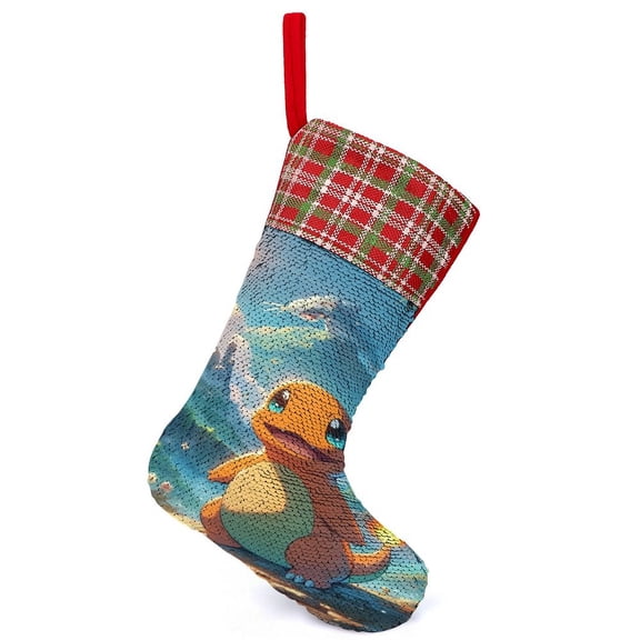 Charman_der Christmas Stocking Santa Claus Stockings Xmax Gift Socks Christmas Tree Decoration Party Ornaments Hangings