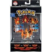 Charmander, Charmeleon, Charizard & Mega Charizard Y Mini Figure 4-Pack