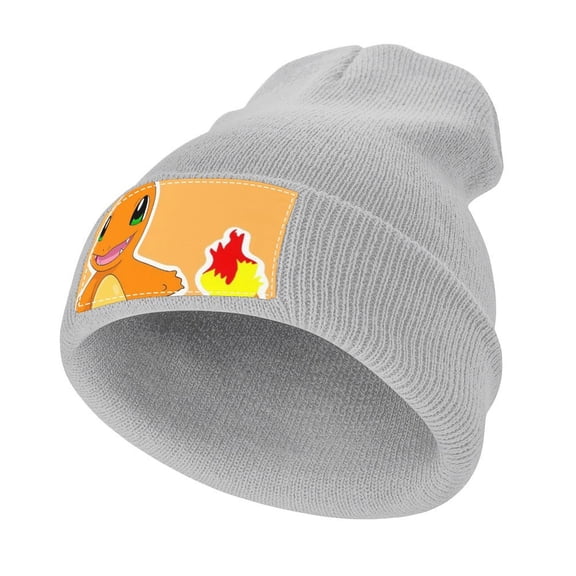 Charmander Fashion Knitted Cap Unisex Outdoors Hip Hop Knit Caps Comfortable Warm Winter Hats